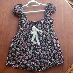 Adorable Free People Babydoll Mini Dress Women’s M